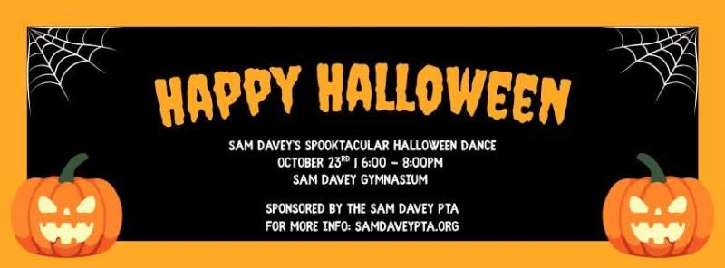Halloween Spooktacular Dance Graphic